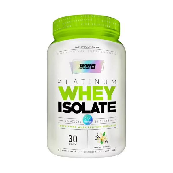 ISOLATE WHEY STAR NUTRITION X2LB
