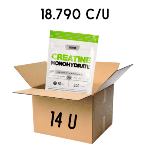 CAJA -CERRADA CREATINA MONOHIDRATO DOY PACK X300 GR 14U STAR NUTRITION