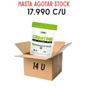CAJA -CERRADA CREATINA MONOHIDRATO DOY PACK X300 GR 14U STAR NUTRITION