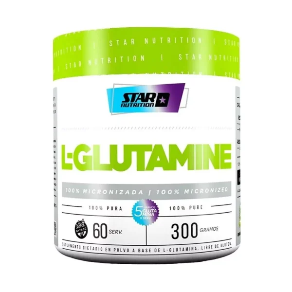 L- GLUTAMINA X300G - STAR NUTRITION