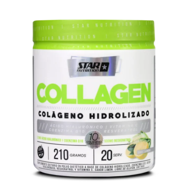 COLAGENO HIDROLIZADO X210G LIMON - STAR NUTRITION