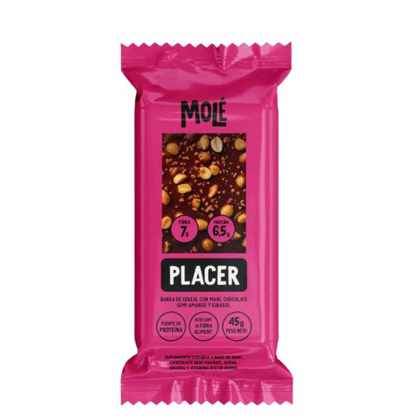 CAJA x12U BARRITA DE CHOCOLATE- PLACER/MOLE