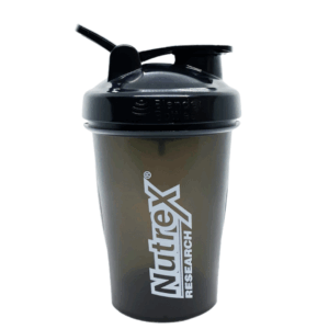SHAKER 400 ML I 12 OZ NUTREX - BLACK