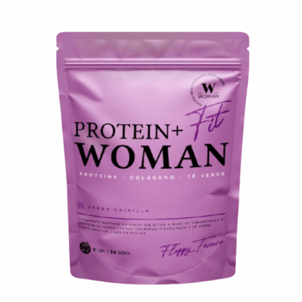 PROTEINA + FIT WOMAN - CON COLAGENO Y TE VERDE