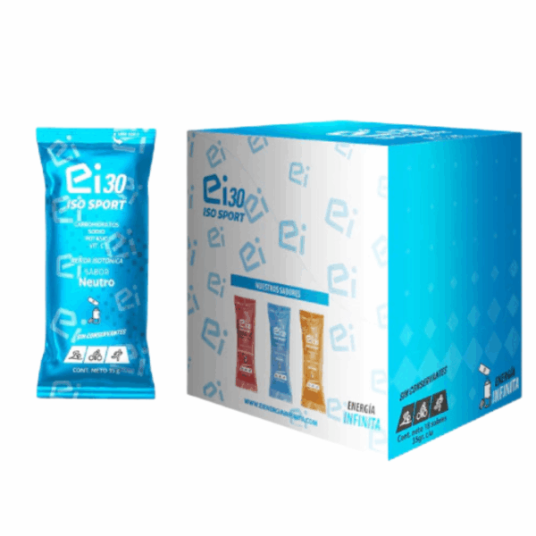 Ei 30 ISO SPORT SABOR NEUTRO CAJA X 18 UNIDADES