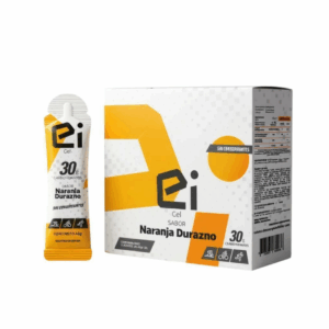 GEL EI 30 SABOR NARANJA DURAZNO X 18 UNIDADES
