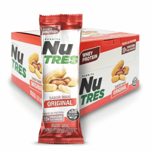 NUTRES BARRITA MANI WHEY PROTEIN ORIGINAL CAJA X 20 UNIDADES