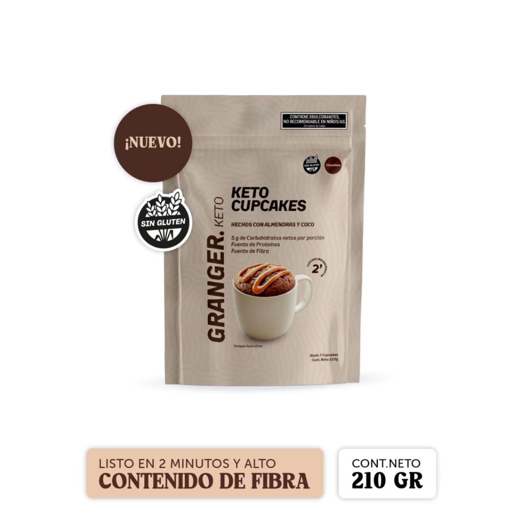 KETO CUPCAKES CHOCOLATE- GRANGER