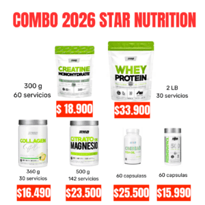 COMBO AÑO NUEVO STAR NUTRITION