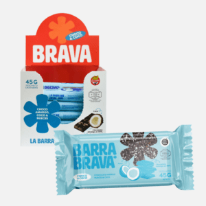 BARRITAS BRAVA CHOCOLATE & COCO - CAJA X 12 UNIDADES