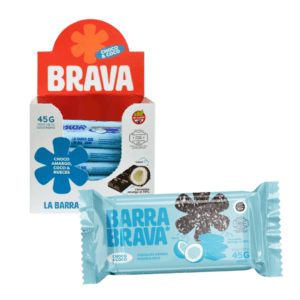 BARRITAS BRAVA CHOCOLATE & COCO - CAJA X 12 UNIDADES