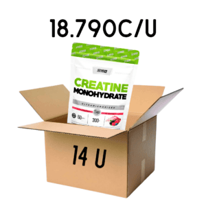 CAJA CERRADA CREATINA FRUTOS ROJOS x 14 U- STAR NUTRITION