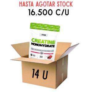 CAJA CERRADA CREATINA FRUTOS ROJOS x 14 U