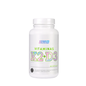 VITAMINAS K2+D3 STAR NUTRITION- 60 Cápsulas