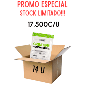 PROMO NUEVA CAJA CERRADA x 14 U CREATINAS