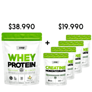 COMBO X1 U WHEY DOY PACK +4 U  CREATINA DOY PACK -STAR NUTRITION