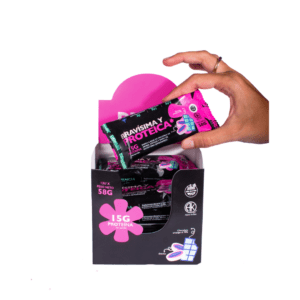 BARRITA PROTEICA CACAO Y DATILES- CAJA x 12 U - BRAVA