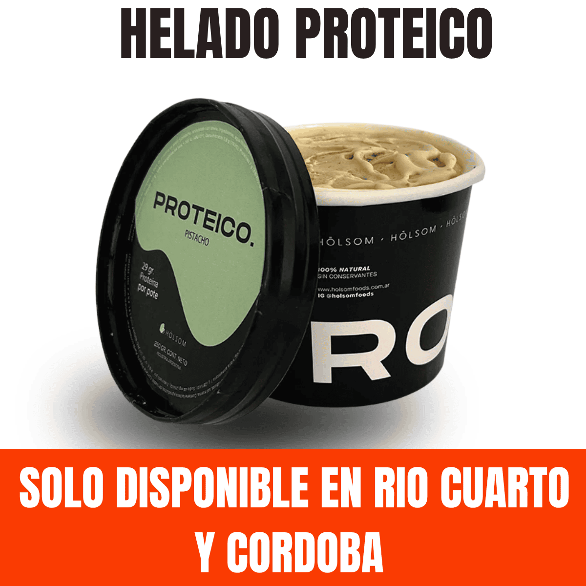 HELADO PROTEICO - PISTACHO