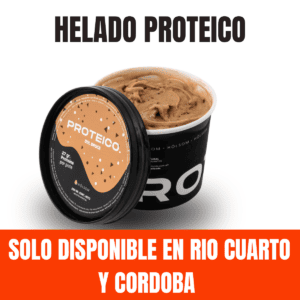 HELADO PROTEICO- BRUCE DULCE DE LECHE