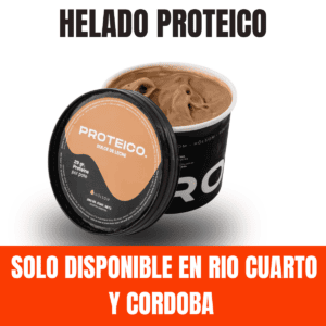 HELADO PROTEICO- DULCE DE LECHE