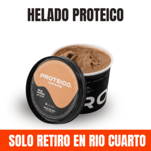 HELADO PROTEICO- DULCE DE LECHE