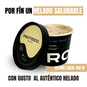 HELADO PROTEICO - BANANA SPLIT