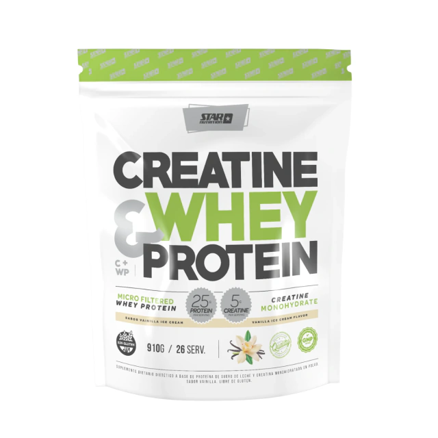 CREATINE & WHEY PROTEIN - CREATINA CON PROTEINA 910G STAR NUTRITION